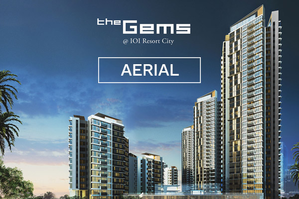 Gems Residences - Aerial